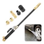 Jet Pressure Washer with 3 Nozzles and Hose