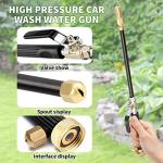Jet Pressure Washer with 3 Nozzles and Hose