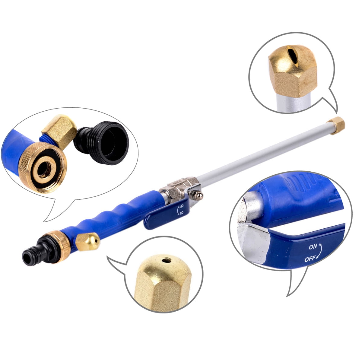 Power Washer Spray Gun Nozzle for Garden Hose