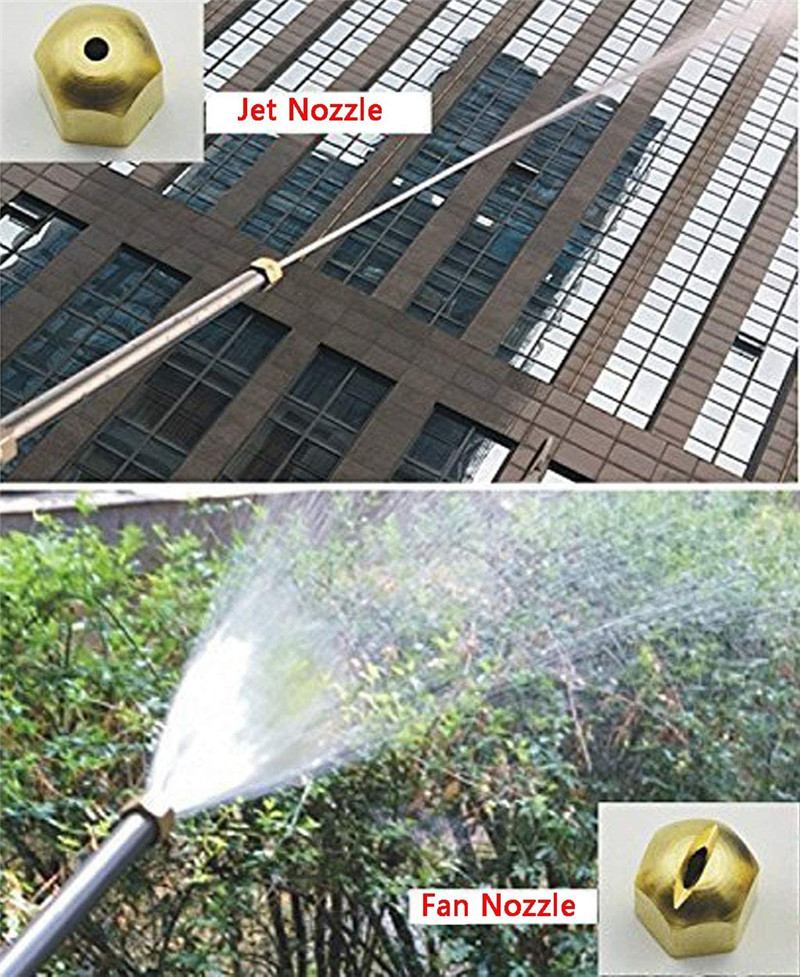 High-Pressure Hydro Jet Power Washer Spray Gun