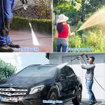 Jet Pressure Washer with 3 Nozzles and Hose