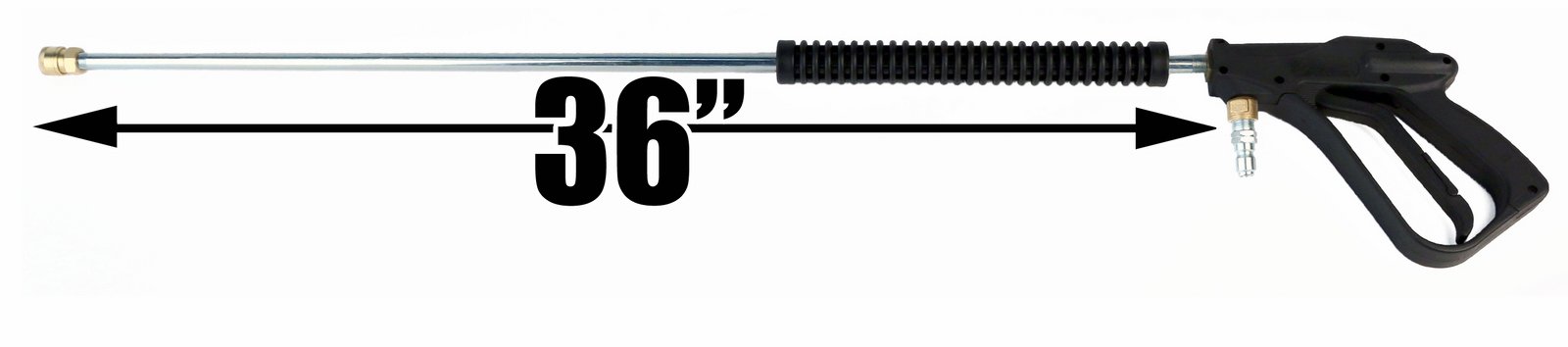 2750 PSI Pressure Washer Gun with 36in Wand