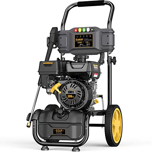 Industrial Style 3200PSI Power Washer with 25ft Hose