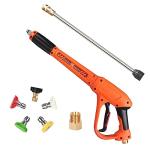 Sooprinse High Pressure Washer Gun with Nozzles