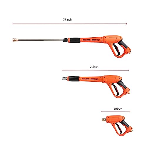 Sooprinse High Pressure Washer Gun with Nozzles