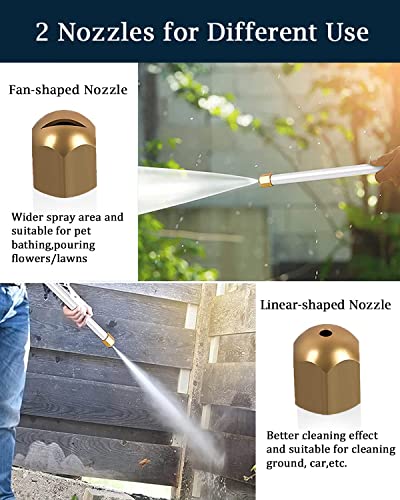 Extendable High Pressure Power Washer Gun with Tips