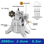 Prrutyics 3000 PSI Pressure Washer Pump Replacement