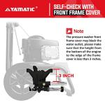 YAMATIC Vertical Pressure Washer Pump, 2600-3100 PSI