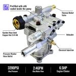 Wedigout 3200PSI Horizontal Pressure Washer Pump
