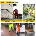 SurmountWay 3200PSI Horizontal Pressure Washer Pump