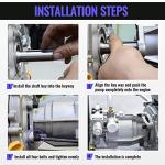 Wedigout 3200PSI Horizontal Pressure Washer Pump