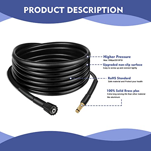 Replacement Hose Extension for Karcher Pressure Washers
