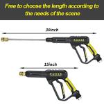 POHIR 3600 PSI Pressure Washer Gun with Accessories