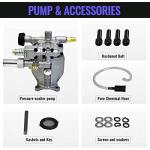 Wedigout 3200PSI Horizontal Pressure Washer Pump