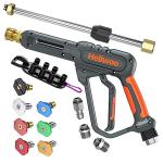 Heliwoo Adjustable Pressure Washer Gun with Nozzles