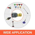 Heliwoo Adjustable Pressure Washer Gun with Nozzles