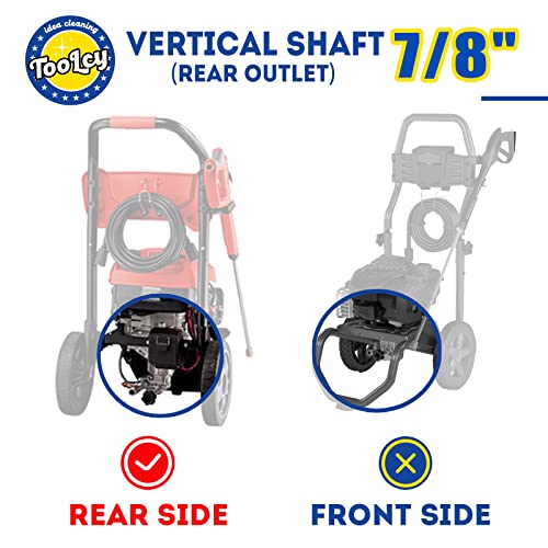TOOLCY Vertical Pressure Washer Pump, 2500-3100 PSI