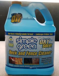 Simple Green Oxy Solve Deck and Fence Cleaner