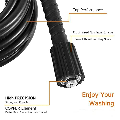 Fai 6M High-Pressure Washer Hose M22 Connection