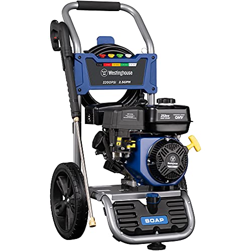 Powerful Westinghouse Gas Pressure Washer, 3200 PSI