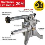 YAMATIC Vertical Pressure Washer Pump, 2200-2500 PSI