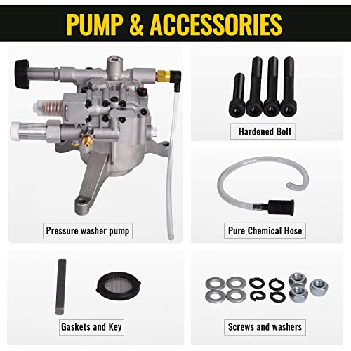 SurmountWay 3200 PSI Vertical Pressure Washer Pump