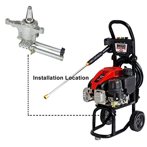 2800 PSI Replacement Pressure Washer Pump Head