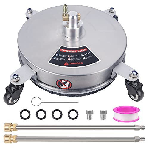 Biswing 35.6 cm Pressure Washer Surface Cleaner
