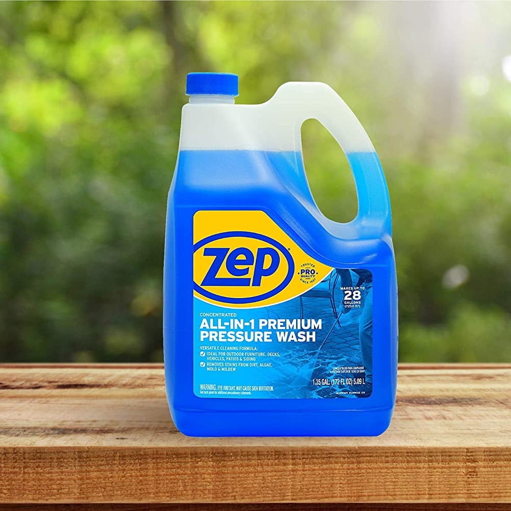 Zep All-In-1 Pressure Wash Cleaner, 4-Pack