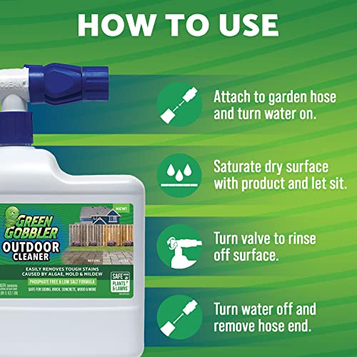 Green Gobbler Mold Stain Remover - 2 Pack