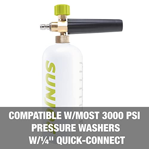 Sun Joe Foam Cannon for SPX Electric Pressure Washers