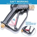 YUET High Pressure Washer Gun with 5 Nozzles