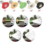 Pressure Washer Wand with Extension and 5 Nozzles