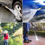 Portable Hydro Jet Pressure Washer with 3 Nozzles