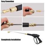 Pressure Washer Extension Wand and Curved Rod Set