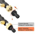 Portable Hydro Jet Pressure Washer with 3 Nozzles