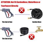 RIDGE WASHER Pressure Washer Gun with Extension Wand