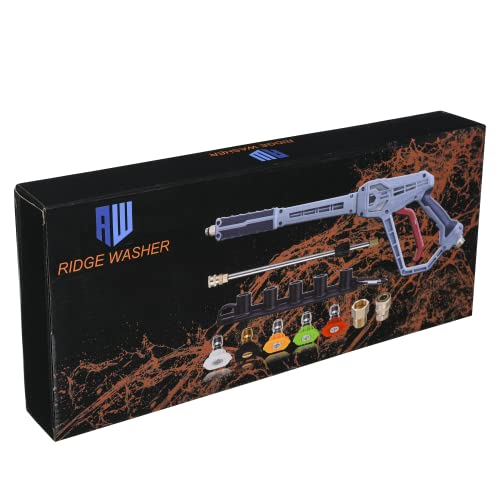 Ridge Washer Power Washer Gun with Extension Wand