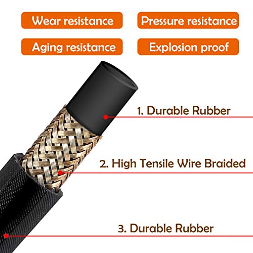 Twinkle Star 50FT Pressure Washer Hose 4000 PSI