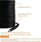 YUET 5M Pressure Washer Hose for Bosch AQT