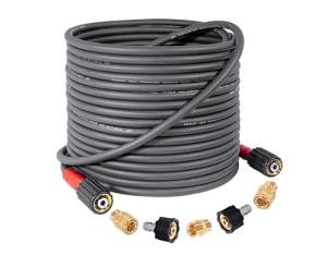 YAMATIC 50 FT Kink Resistant Pressure Washer Hose