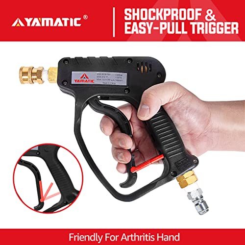 YAMATIC 5000 PSI Pressure Washer Gun with Wand