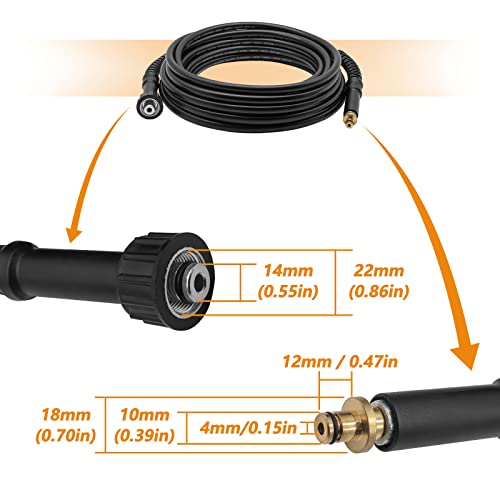 Fai 10M High Pressure Replacement Hose for Kärcher