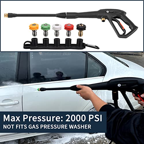 JOEJET Pressure Washer Replacement Gun and Nozzle Tips