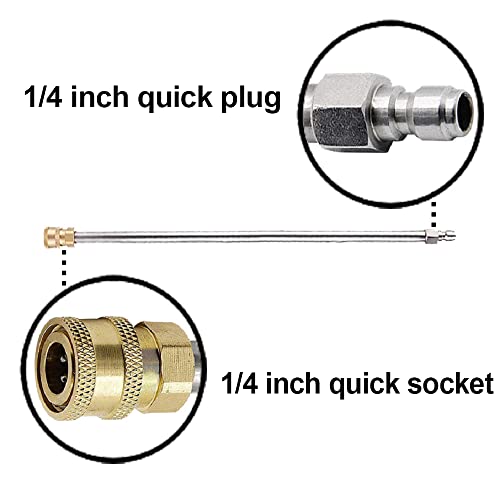 RIDGE WASHER 17 Inch Stainless Steel Extension Wands
