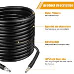 19.7ft High Pressure Washer Hose Extension with Quick Connect