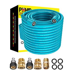POHIR 15.2m Flexible Pressure Washer Hose