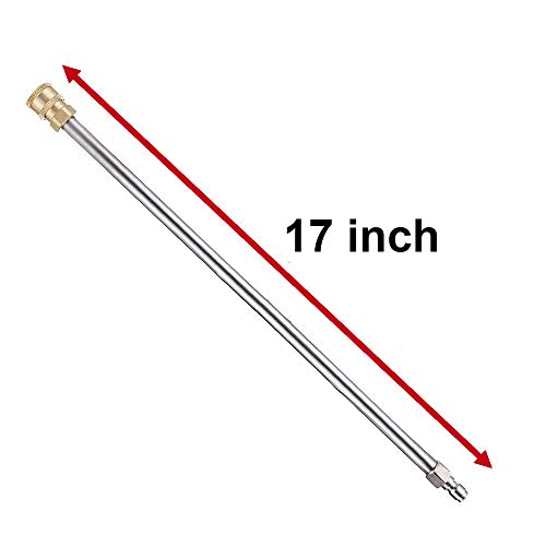 RIDGE WASHER 17 Inch Stainless Steel Extension Wands