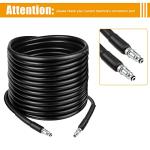 19.7ft High Pressure Washer Hose Extension with Quick Connect