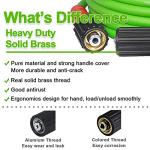 YAMATIC 25FT Kink Resistant Pressure Washer Hose